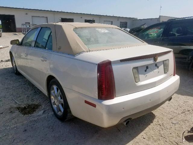 1G6DW677570118211 - 2007 CADILLAC STS WHITE photo 3