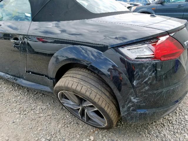 TRUT5CFV1G1002336 - 2016 AUDI TT BLACK photo 6