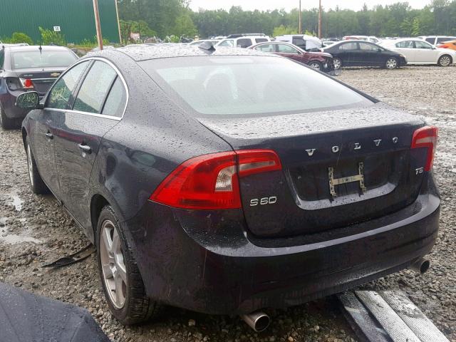 YV1622FS0C2081352 - 2012 VOLVO S60 T5 BLACK photo 3