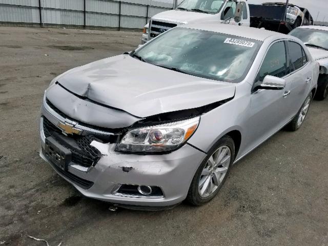 1G11E5SA9GU146630 - 2016 CHEVROLET MALIBU LIM SILVER photo 2