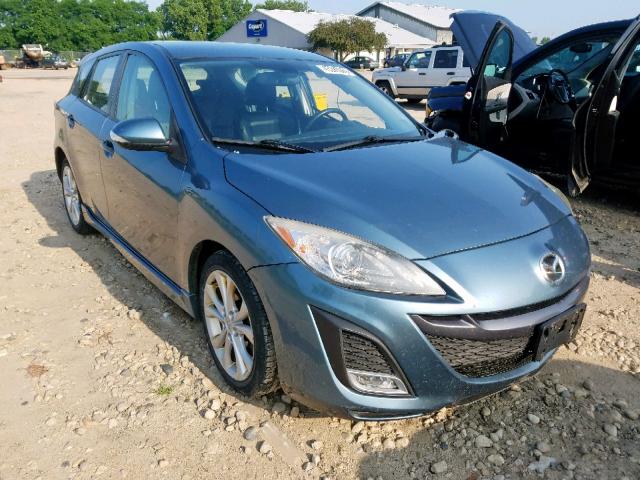 JM1BL1H58A1187683 - 2010 MAZDA 3 S BLUE photo 1