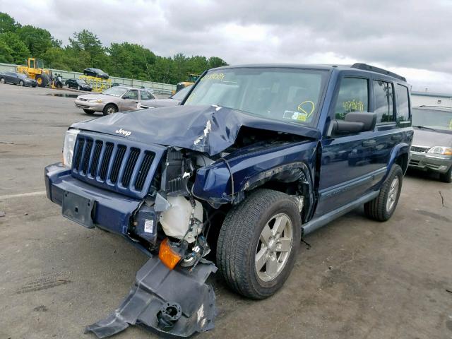 1J8HG48K26C129269 - 2006 JEEP COMMANDER 蓝色 照片 2