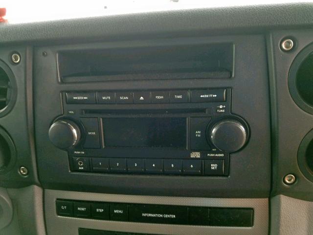 1J8HG48K26C129269 - 2006 JEEP COMMANDER 蓝色 照片 9