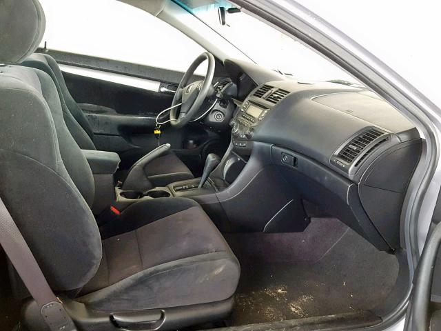 1HGCM72244A022691 - 2004 HONDA ACCORD LX SILVER photo 5