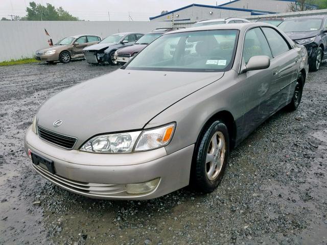 JT8BF28G3X0235568 - 1999 LEXUS ES 300 GOLD photo 2