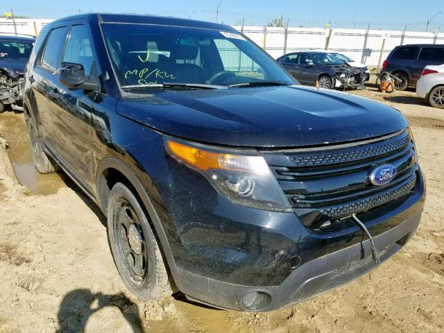 1FM5K8AR7EGA24012 - 2014 FORD EXPLORER P BLACK photo 1