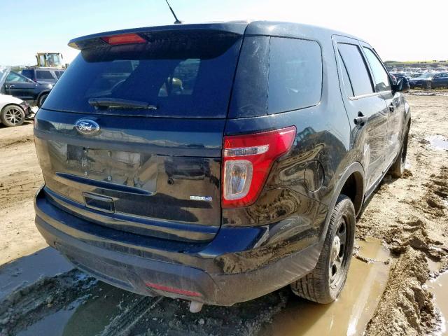 1FM5K8AR7EGA24012 - 2014 FORD EXPLORER P BLACK photo 4