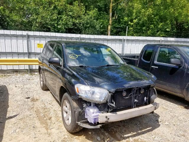 JTEEW41A482007371 - 2008 TOYOTA HIGHLANDER BLACK photo 1