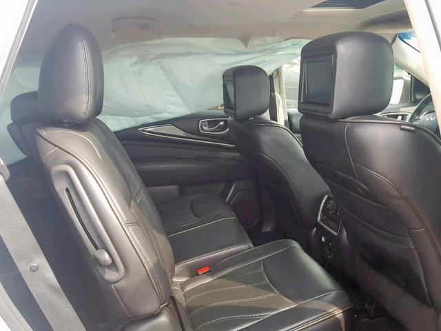 5N1CL0MM3EC513553 - 2014 INFINITI QX60 HYBRI SILVER photo 6