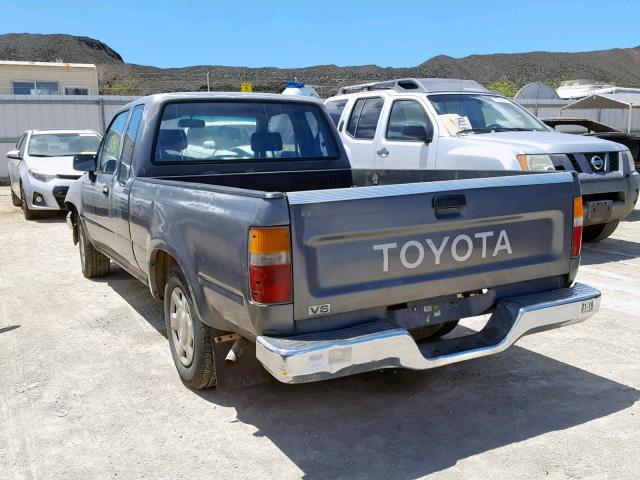 JT4VN93D5M5017704 - 1991 TOYOTA PICKUP 1/2 GRAY photo 3