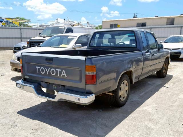 JT4VN93D5M5017704 - 1991 TOYOTA PICKUP 1/2 GRAY photo 4