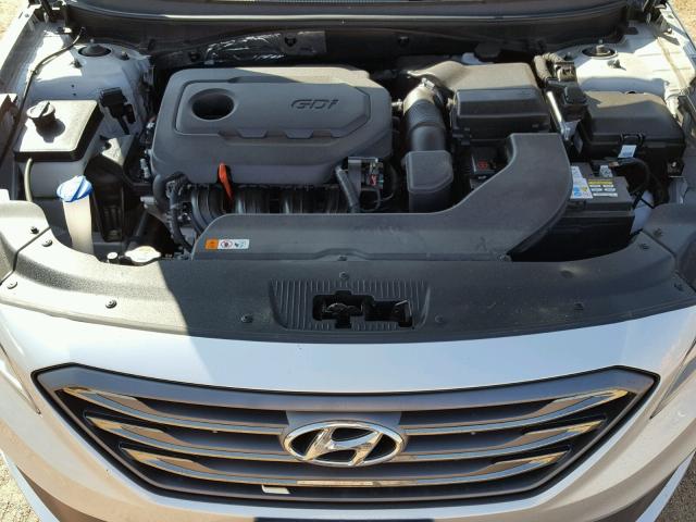 5NPE34AF9GH310765 - 2016 HYUNDAI SONATA SPO SILVER photo 7