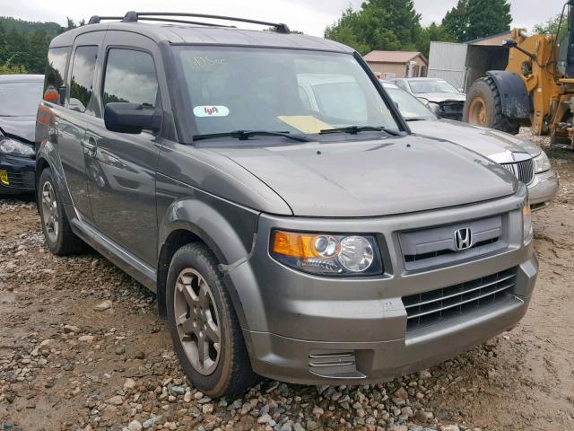 5J6YH18927L011220 - 2007 HONDA ELEMENT SC GRAY photo 1