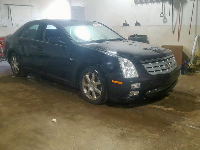 1G6DW677750236435 - 2005 CADILLAC STS BLACK photo 1