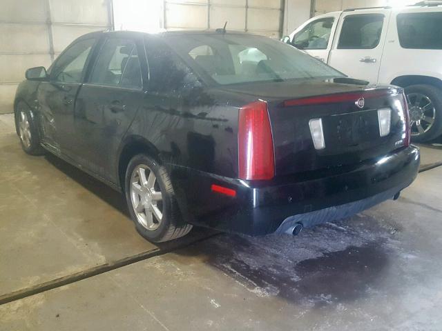 1G6DW677750236435 - 2005 CADILLAC STS BLACK photo 3