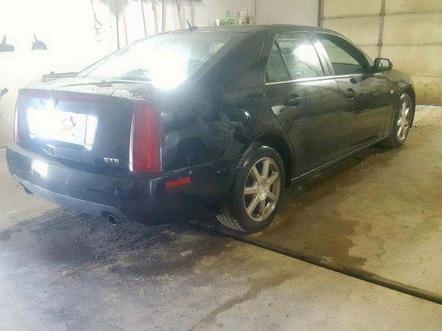 1G6DW677750236435 - 2005 CADILLAC STS BLACK photo 4