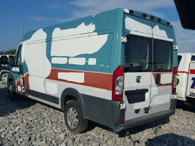 3C6URVJG1EE129578 - 2014 RAM PROMASTER 绿色 照片 3