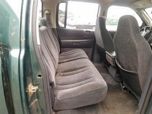 1B7HL48X22S525412 - 2002 DODGE DAKOTA QUA GREEN photo 6