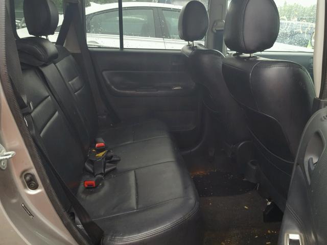 JTLKT324X64111484 - 2006 TOYOTA SCION XB Күміс фото 6