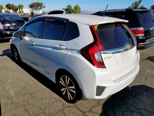 3HGGK5H82FM727826 - 2015 HONDA FIT EX WHITE photo 3