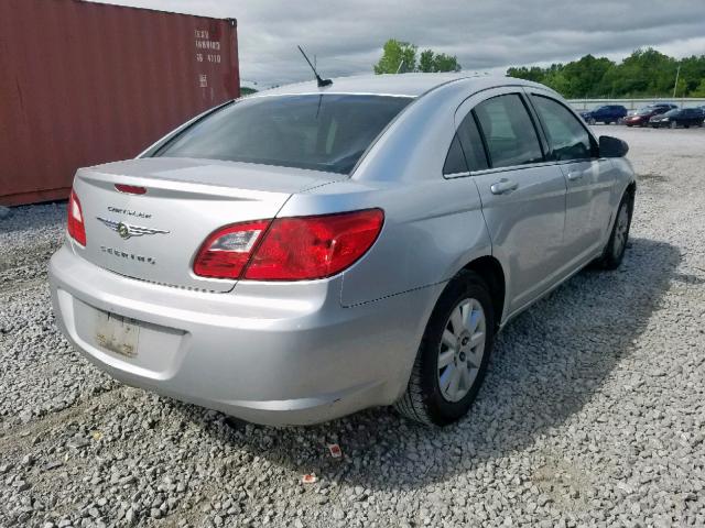 1C3LC46BX9N514494 - 2009 CHRYSLER SEBRING LX SILVER photo 4