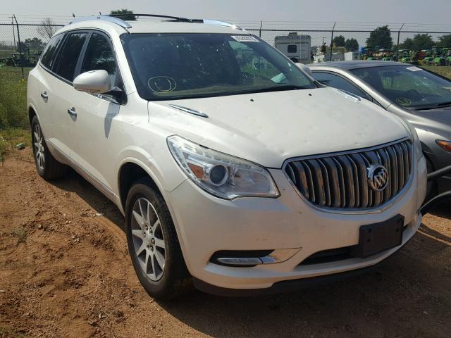 5GAKRCKD0DJ171557 - 2013 BUICK ENCLAVE WHITE photo 1