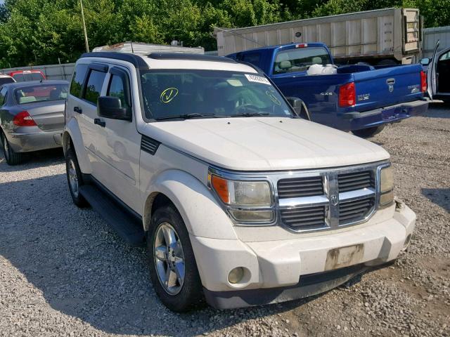 1D8GU28K79W533978 - 2009 DODGE NITRO SE WHITE photo 1