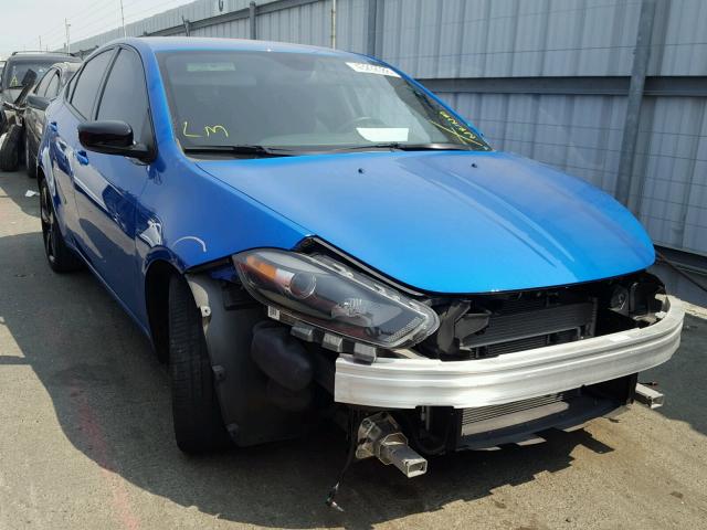 1C3CDFBB9FD432790 - 2015 DODGE DART SXT BLUE photo 1