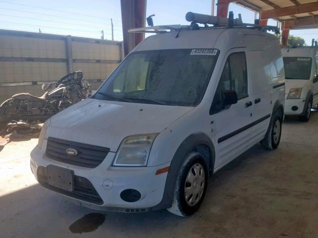 NM0LS7BN4DT141552 - 2013 FORD TRANSIT CO WHITE photo 2