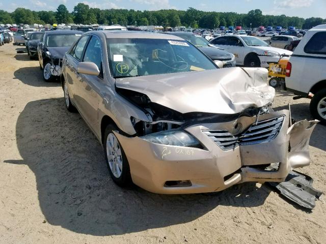 4T1BB46K08U053252 - 2008 TOYOTA CAMRY HYBR GOLD photo 1