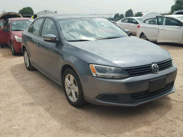 3VWLL7AJ3BM048089 - 2011 VOLKSWAGEN JETTA TDI GRAY photo 1