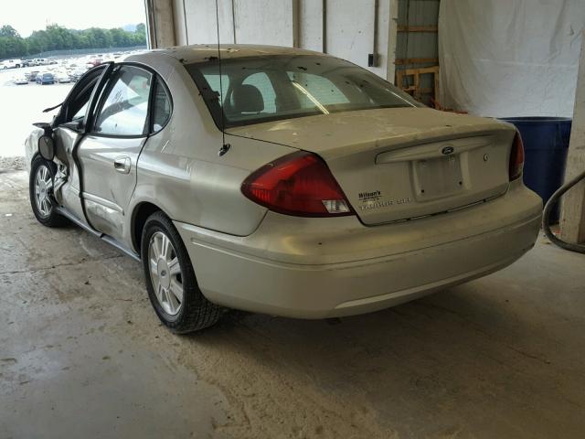 1FAFP56215A233968 - 2005 FORD TAURUS SEL TAN photo 3