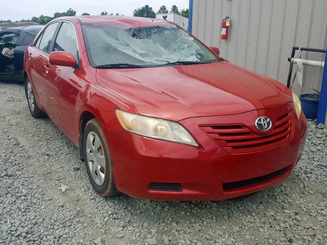 4T1BE46K17U077596 - 2007 TOYOTA CAMRY NEW RED photo 1