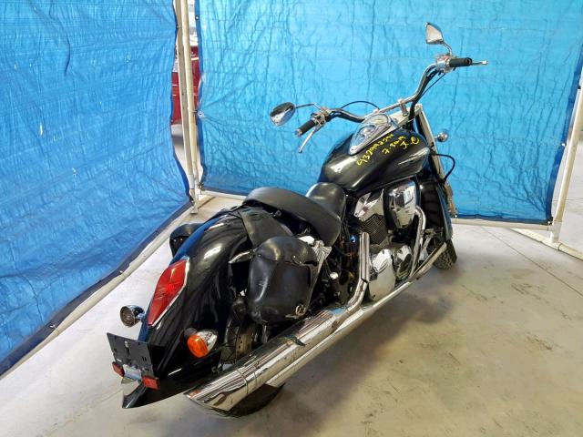 1HFSC52043A000288 - 2003 HONDA VT1300 S BLACK photo 4