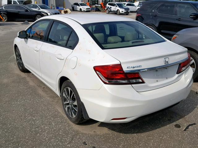 19XFB2F94DE070085 - 2013 HONDA CIVIC EXL 白色 照片 3