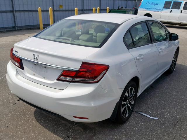 19XFB2F94DE070085 - 2013 HONDA CIVIC EXL 白色 照片 4