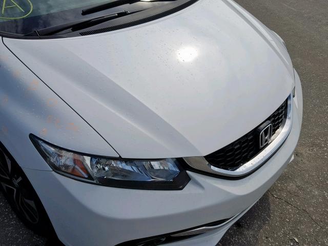 19XFB2F94DE070085 - 2013 HONDA CIVIC EXL 白色 照片 9