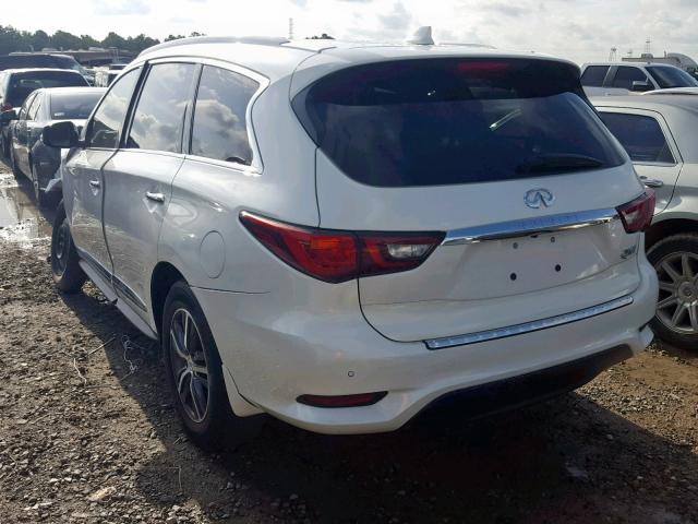 5N1DL0MN0KC552299 - 2019 INFINITI QX60 LUXE WHITE photo 3