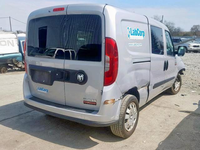 ZFBERFBB2H6D39306 - 2017 RAM PROMASTER SILVER photo 4