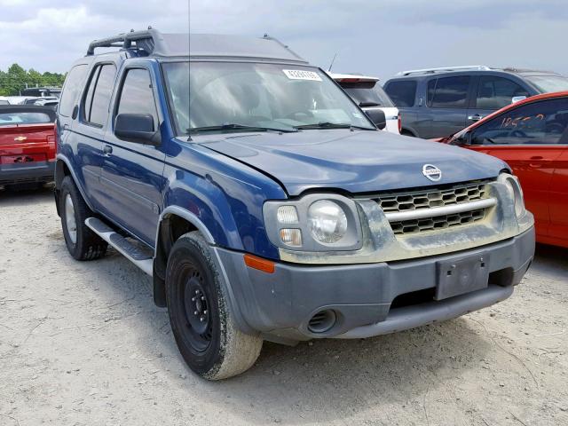 5N1ED28T94C620155 - 2004 NISSAN XTERRA XE BLUE photo 1