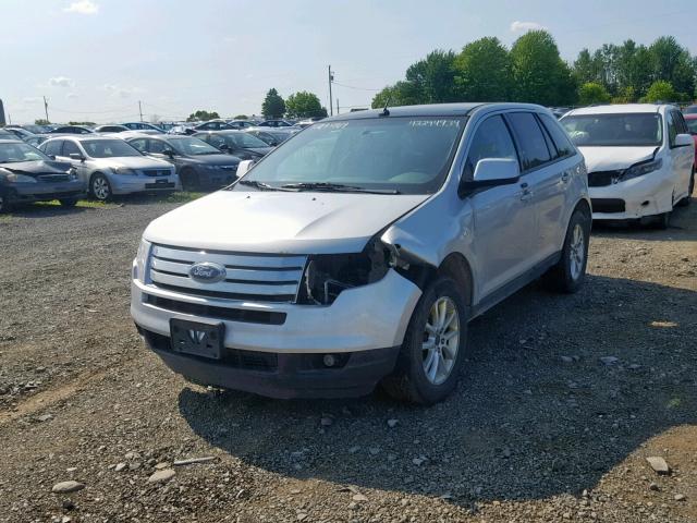 2FMDK3JC6ABB54231 - 2010 FORD EDGE SEL SILVER photo 2