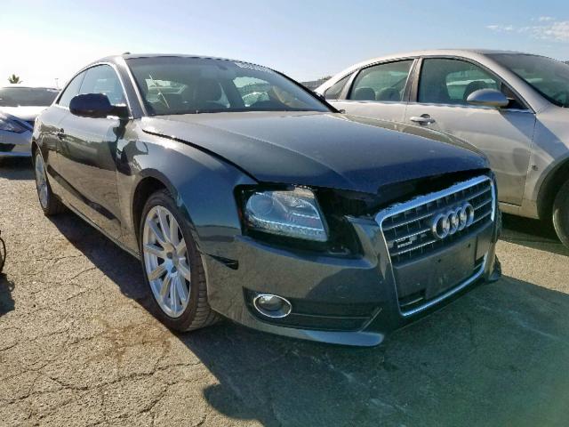 WAULFAFR4BA066665 - 2011 AUDI A5 PREMIUM GRAY photo 1