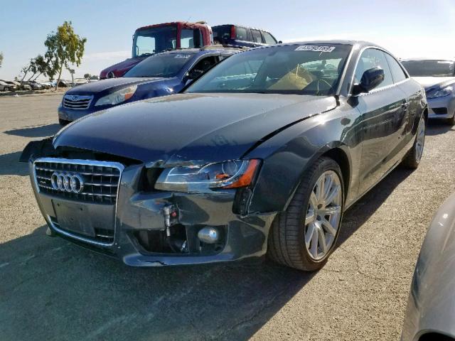 WAULFAFR4BA066665 - 2011 AUDI A5 PREMIUM GRAY photo 2