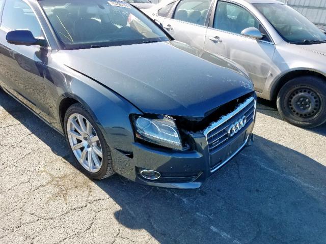 WAULFAFR4BA066665 - 2011 AUDI A5 PREMIUM GRAY photo 9