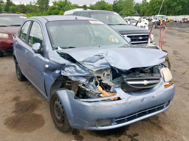 KL1TD56686B555292 - 2006 CHEVROLET AVEO BASE Mavi foto 1