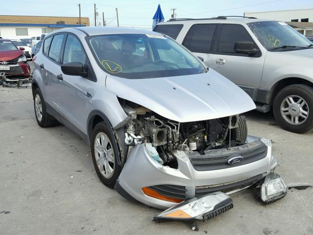 1FMCU0F72EUD57729 - 2014 FORD ESCAPE S SILVER photo 1