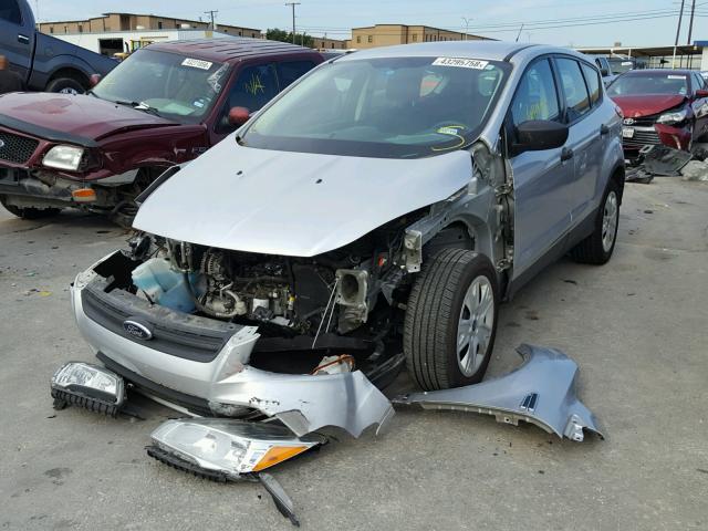 1FMCU0F72EUD57729 - 2014 FORD ESCAPE S SILVER photo 2