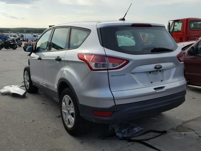 1FMCU0F72EUD57729 - 2014 FORD ESCAPE S SILVER photo 3