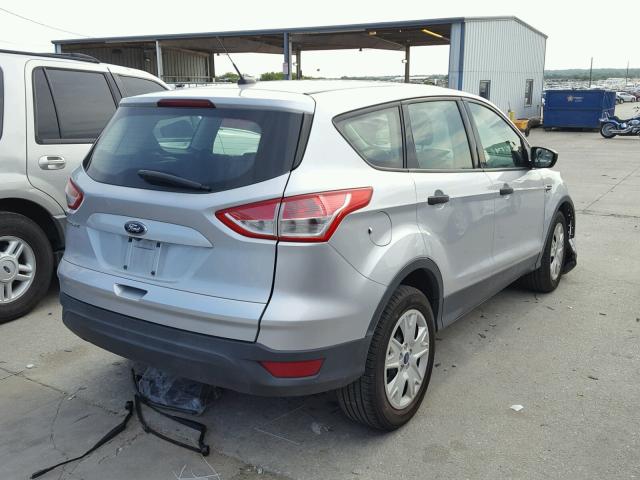 1FMCU0F72EUD57729 - 2014 FORD ESCAPE S SILVER photo 4