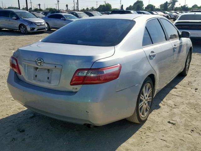 4T1BE46K87U647092 - 2007 TOYOTA CAMRY NEW SILVER photo 4